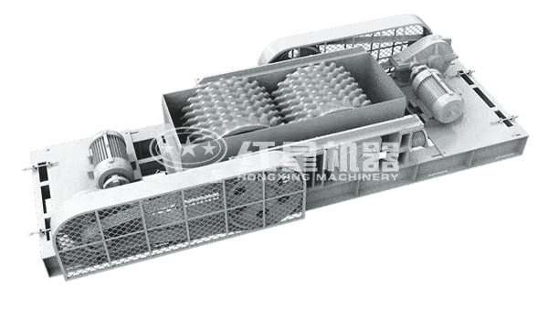 對滾粉碎機原理圖 對滾粉碎機原理圖