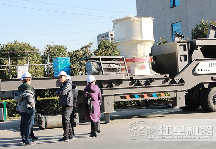 鋼渣移動破碎機(jī) 鋼渣移動破碎機(jī)