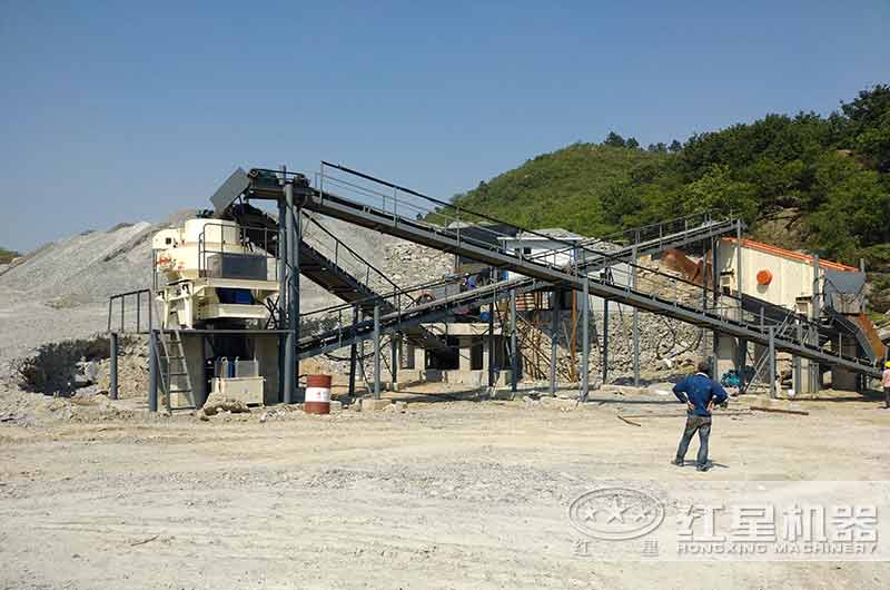 制砂破碎生產線現場 制砂破碎生產線現場