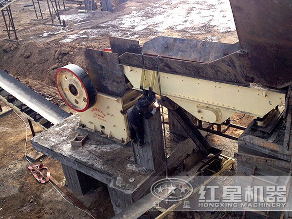 現場作業中 現場作業中