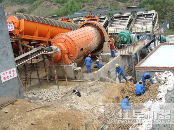 球磨機現場作業 球磨機現場作業