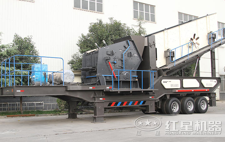 移動式反擊式錘式破碎機 移動式反擊式錘式破碎機