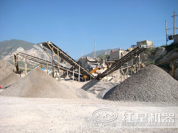 砂石生產線現場 砂石生產線現場