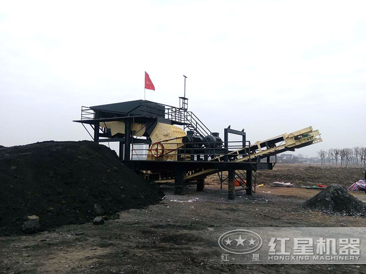 錘式碎石機生產現場 錘式碎石機生產現場