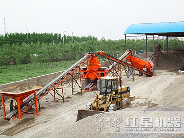 河南大型石頭打砂機生產現場 河南大型石頭打砂機生產現場