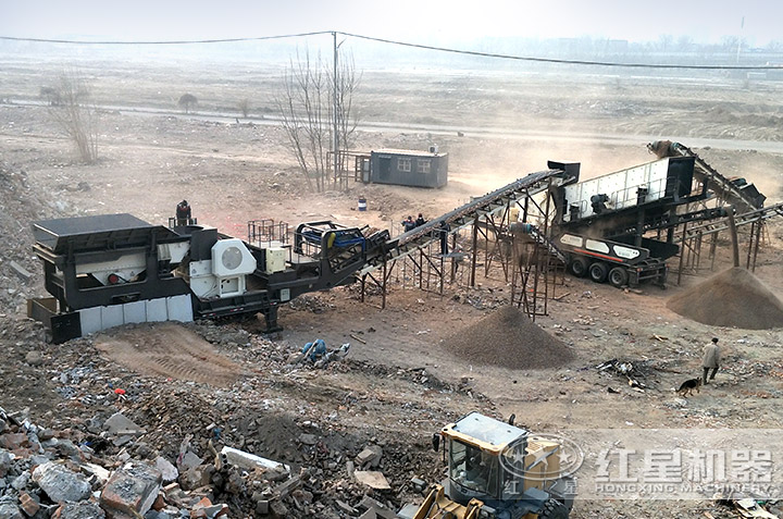 移動式建筑垃圾粉碎機詳細搭配 移動式建筑垃圾粉碎機詳細搭配