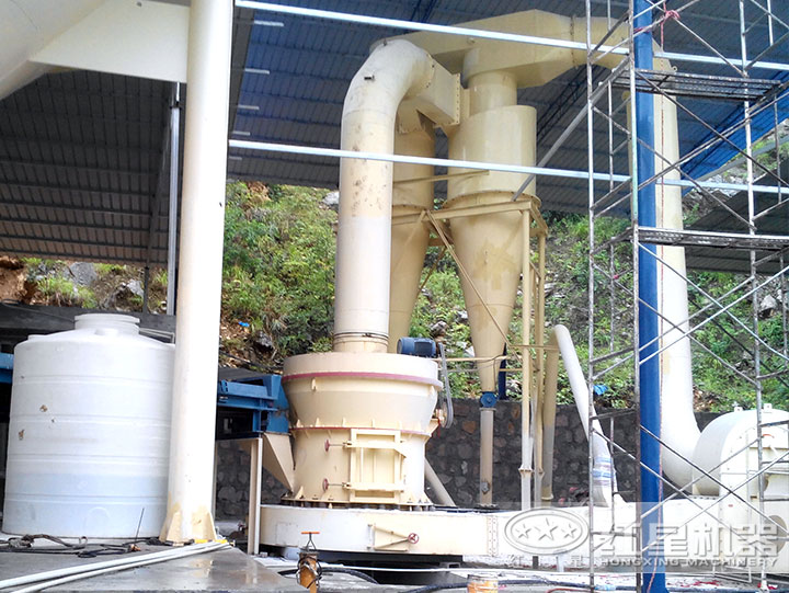 高壓微粉磨作業現場 高壓微粉磨作業現場