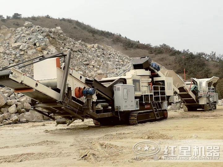 建筑垃圾破碎現場,選好設備收益更高 建筑垃圾破碎現場,選好設備收益更高