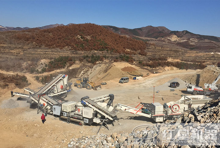 砂石生產線現場 砂石生產線現場