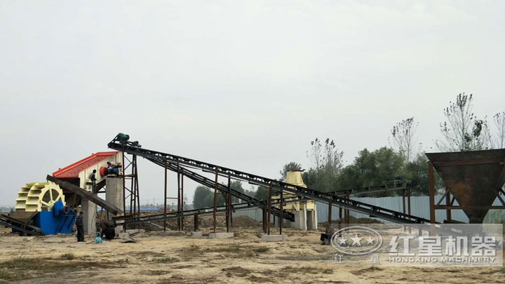 沙子廠生產現場 沙子廠生產現場