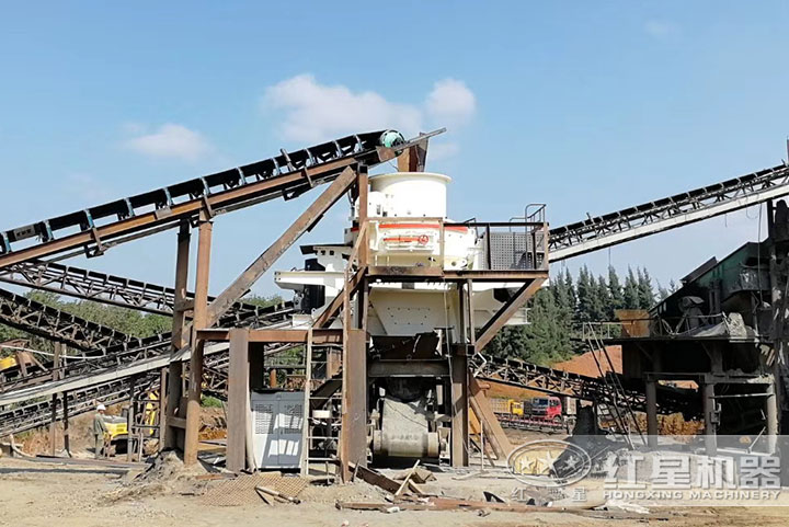 HVI制砂機作業現場 HVI制砂機作業現場