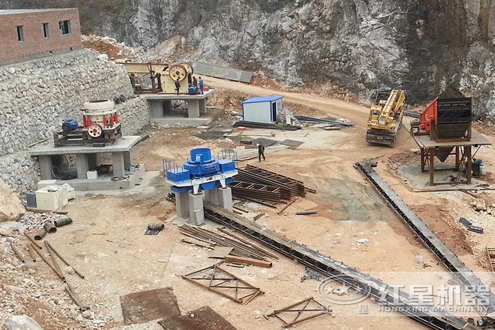 沙石生產線現場 沙石生產線現場
