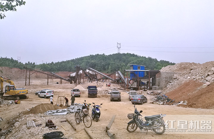 砂石加工現場 砂石加工現場