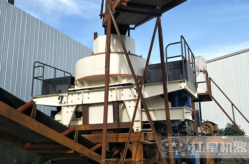 小型環保碎沙機現場 小型環保碎沙機現場