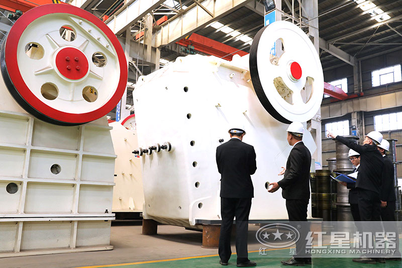 客戶參觀破碎機 客戶參觀破碎機