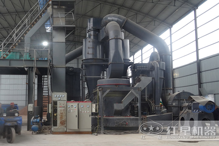 礦渣雷蒙磨現場 礦渣雷蒙磨現場