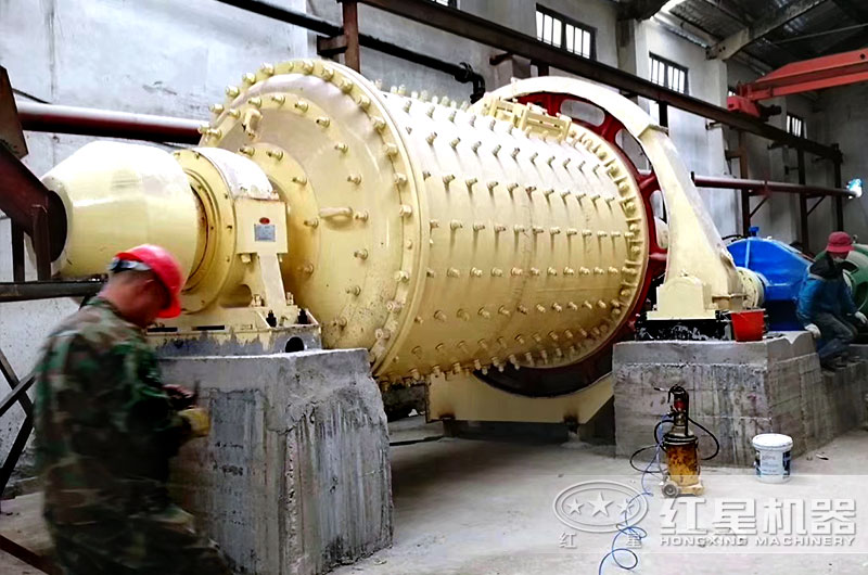 球磨機現場 球磨機現場
