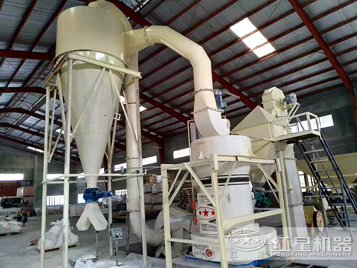 鉀長石雷蒙磨現場 鉀長石雷蒙磨現場