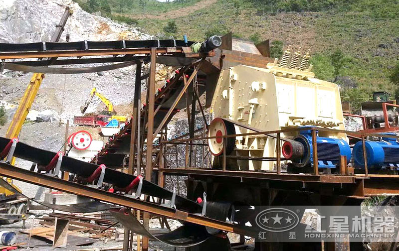 反擊式破碎機調整實拍 反擊式破碎機調整實拍