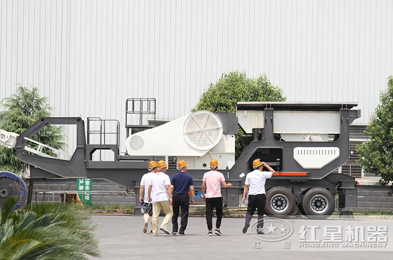 輪胎式移動破碎機 輪胎式移動破碎機