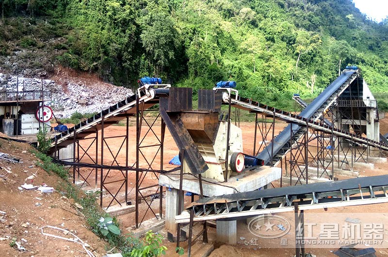 固定建筑垃圾處理設備現場 固定建筑垃圾處理設備現場