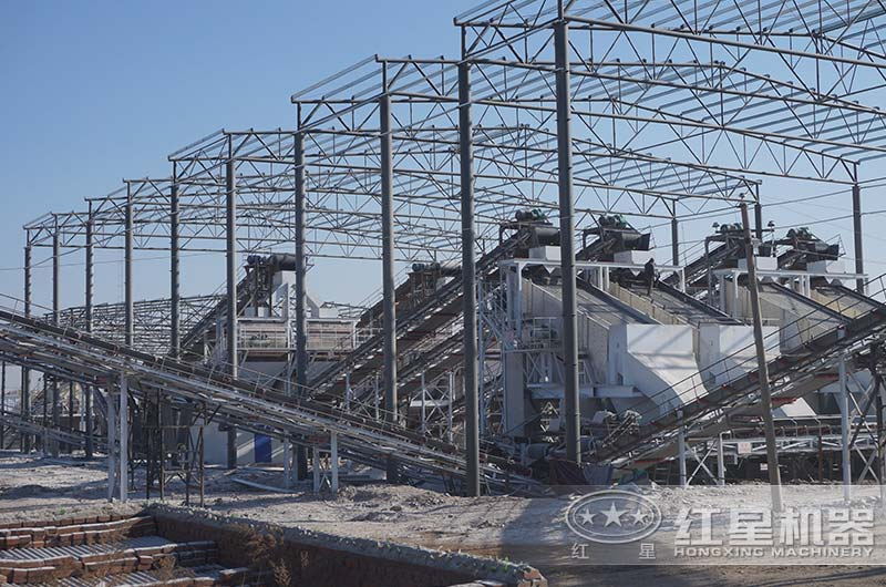 鐵礦石破碎生產現場 鐵礦石破碎生產現場