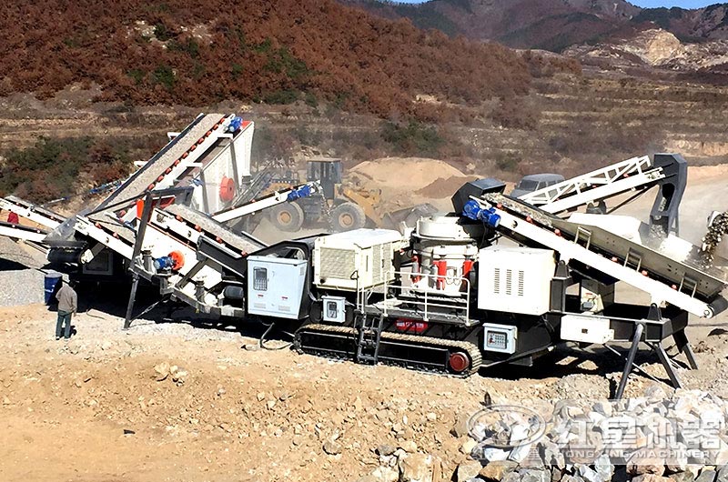 移動破碎機現場 移動破碎機現場