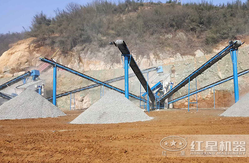 碎石機生產現場 碎石機生產現場