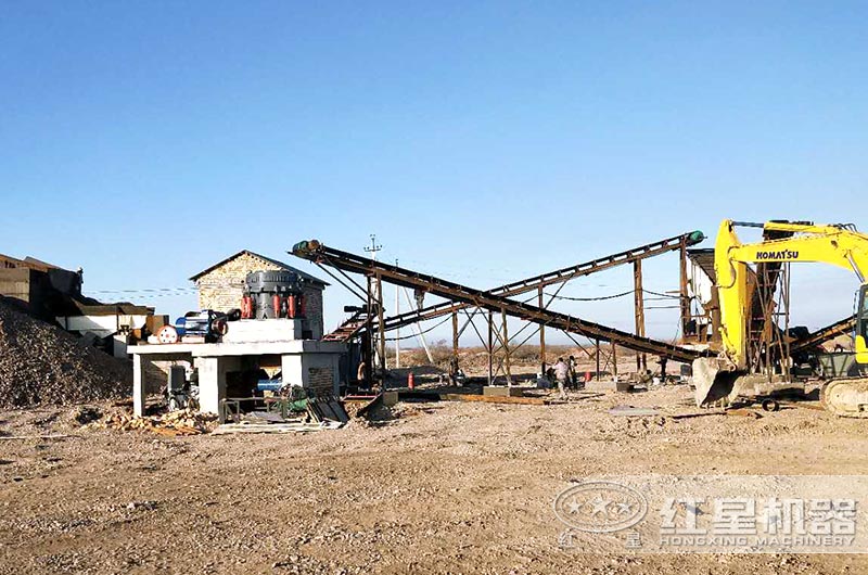 顎式破碎機、圓錐破碎機作業現場 顎式破碎機、圓錐破碎機作業現場