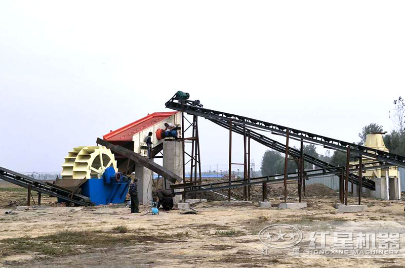 洗砂機生產現場 洗砂機生產現場