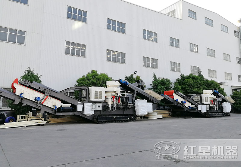 紅星履帶式磚渣破碎機設(shè)備 紅星履帶式磚渣破碎機設(shè)備