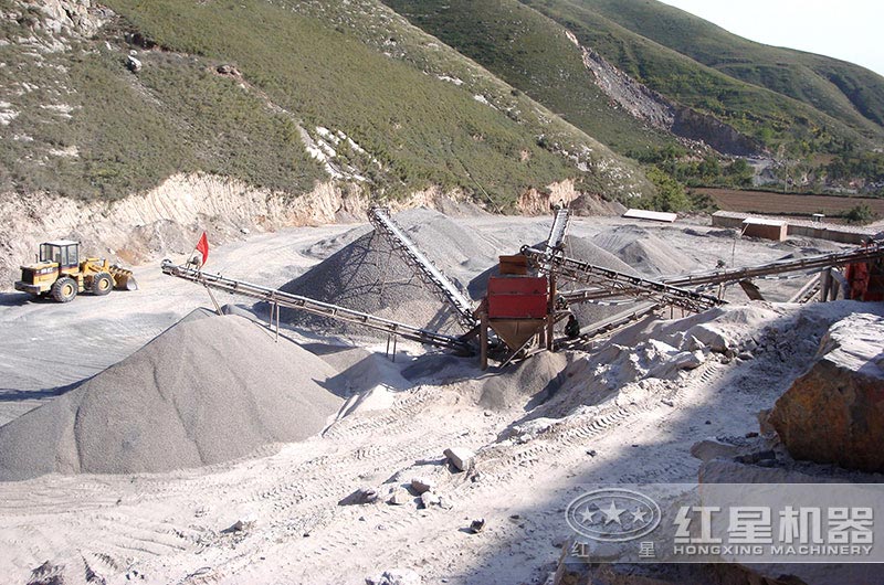 砂石生產線現場 砂石生產線現場
